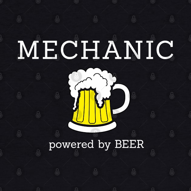 Mechanic powered by beer by Florin Tenica